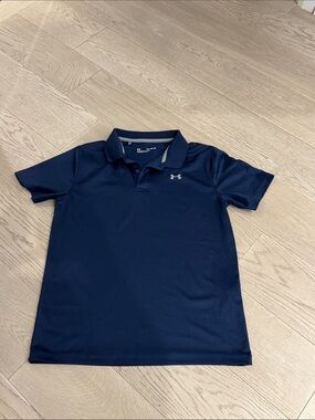 Under Armour Navy Blue Performance Polo